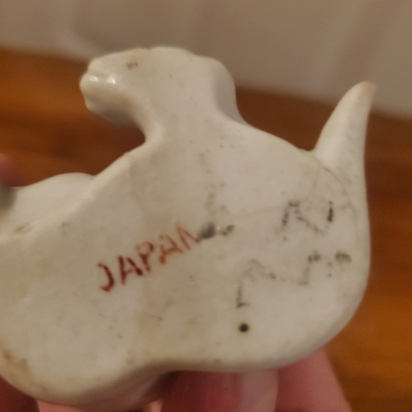 Sugar Glaze Ceramic Kitten Figurine, Salt Glaze, Sugar Texture, Cat Figurine, - Picture 3 of 3